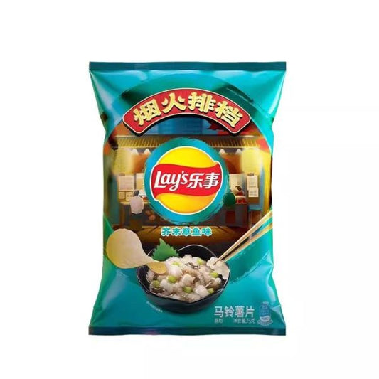 Lay's Chips Wasabi Octopus Flavor