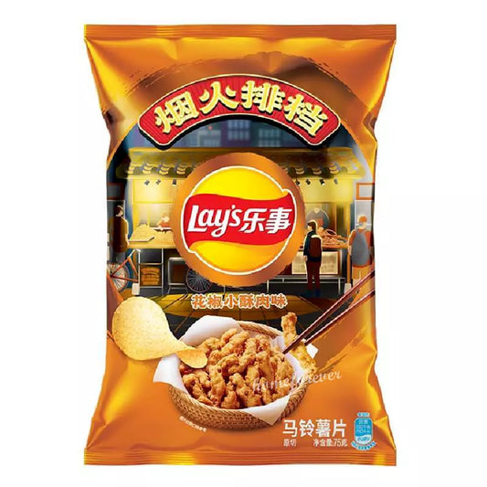 Lay's Sichuan Pepper Fried Pork Flavor Potato Chips