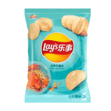 Lays Fried Crab Flavor