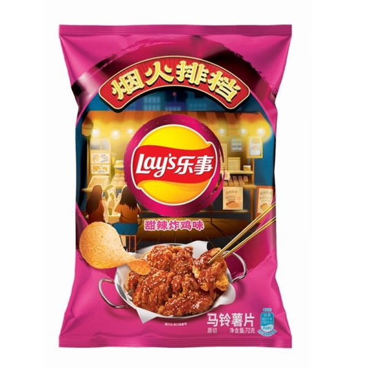 Lays Sweet and Spicy Fried Chicken