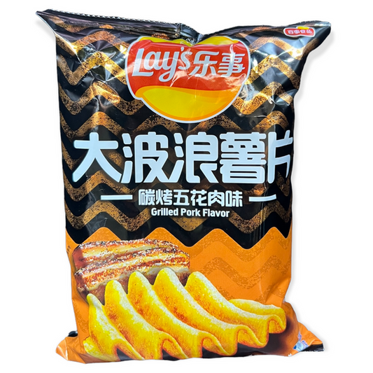 LAYS BIG WAVE GRILLED PORK