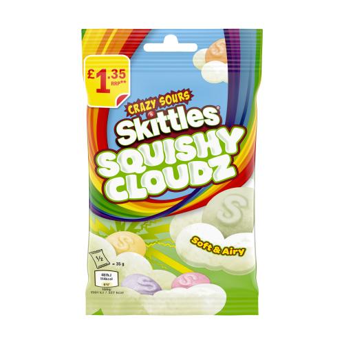 Skittles Squishy Clouds Sour