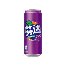 FANTA GRAPE 330ML CAN