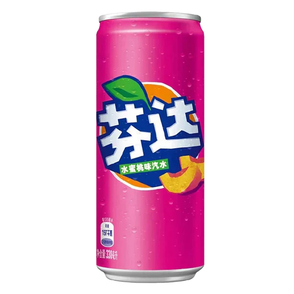 FANTA PEACH 330ML CAN